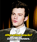chriscolfer:   chris + food  
