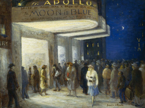 42nd St. Nocturne - Xavier J.Barile 1953Italian-American 1891-1981