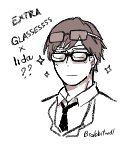 brabbitwdl16:Glasses x fav boys? P/s: sorry Iida =)))