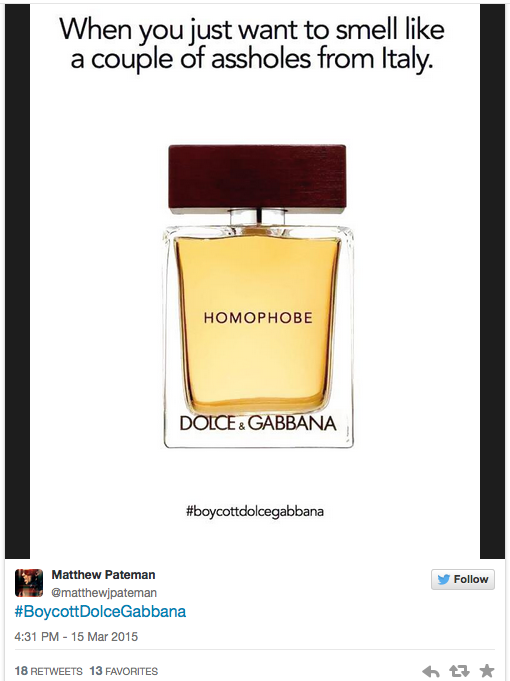 micdotcom:Dolce and Gabbana made some seriously homophobic comments — so Elton