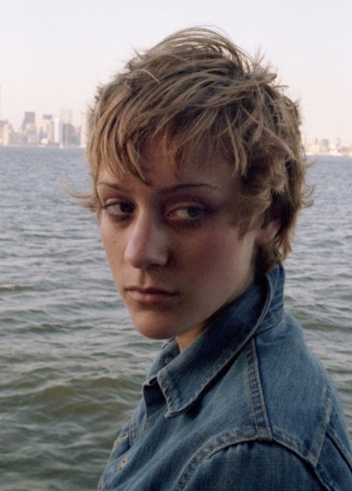 dailychloesevigny:Chloë Sevigny photographed by Marcelo Krasilcic, 1994