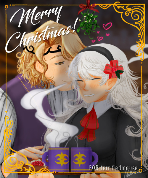 it christmass MERRRR CHRISSSHHHMUSHH!!!Gift for @terrifiedmouse for the Fire Emblem Fates and A