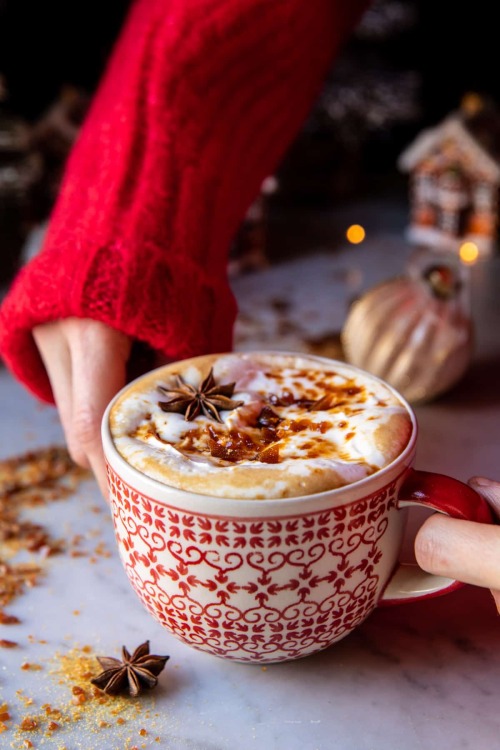 sweetoothgirl:  Vanilla Gingerbread Latte