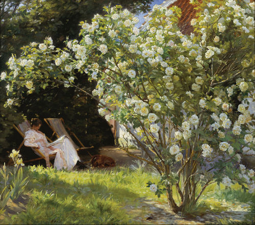 P.S. Krøyer. Roses. 1893. Oil on canvas. Skagens Museum, Denmark.