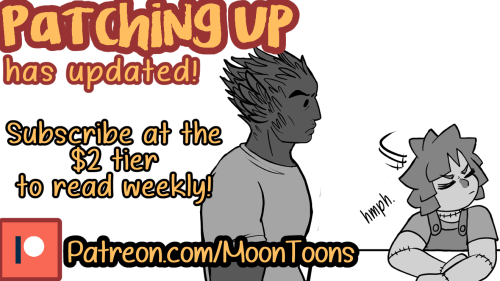 Patching Up has updated on Patreon!Current mood? “harrumph.”About: Darshan, a stoic