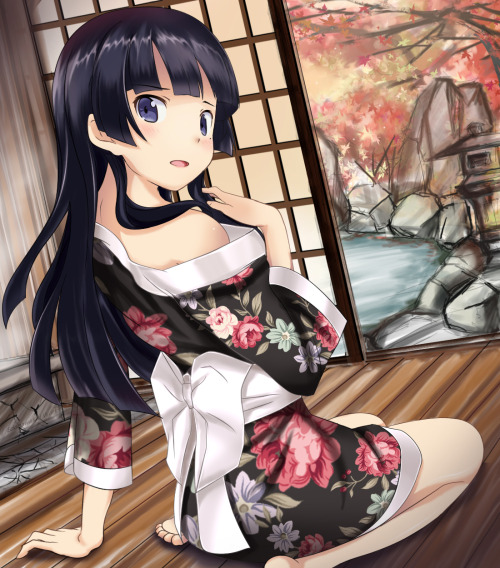 griffmstr:   All work done by EdogawaKid  It’s Fan Art Friday! So I decided to do something a little different with megaboy335’s suggestion of Kuroneko from OreImo. While there are a lot of really good pieces of art that are arguably better, this