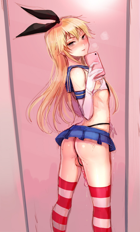 otakusexart: Shimakaze trap is an absolute adult photos