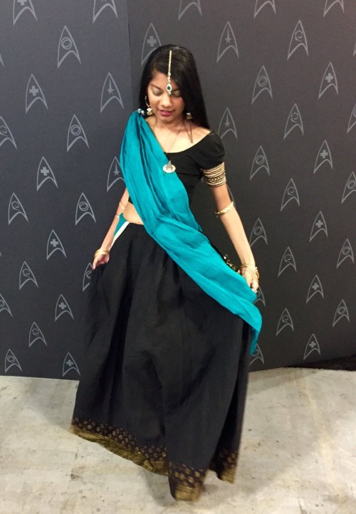 ninadavulurii:  Today both the original Bollywood Bev and Desi Dax (inspired by Terry Farrell who wa