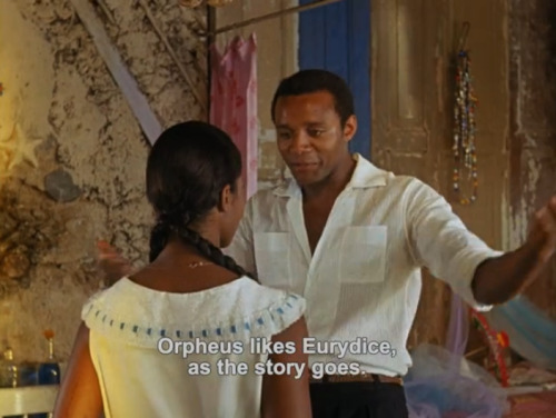 halfwaythruthedark:Black Orpheus (Orfeu Negro. Dir. Marcel Camus, 1959)