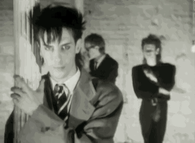 gifsofthe80s:  Bauhaus - She’s In Parties - 1983 