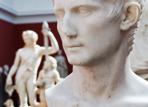 marmarinos:Detail of an ancient Roman statue of Emperor Augustus, dated to the 1st century CE. Marbl