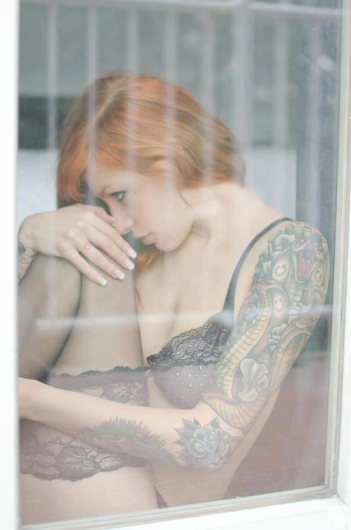 Women with tatoos
