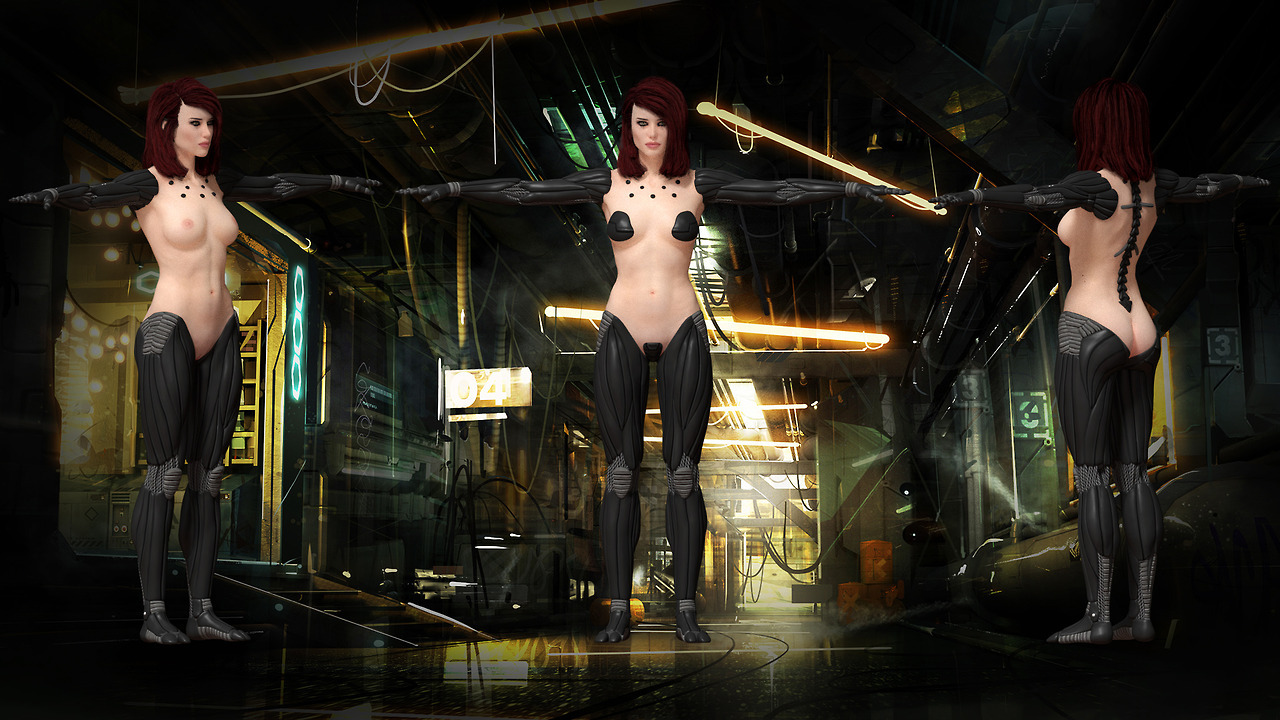 imvittorio:  Deus Ex: Female nude model with augmentations  &gt;&gt;DOWNLOAD&lt;&lt;