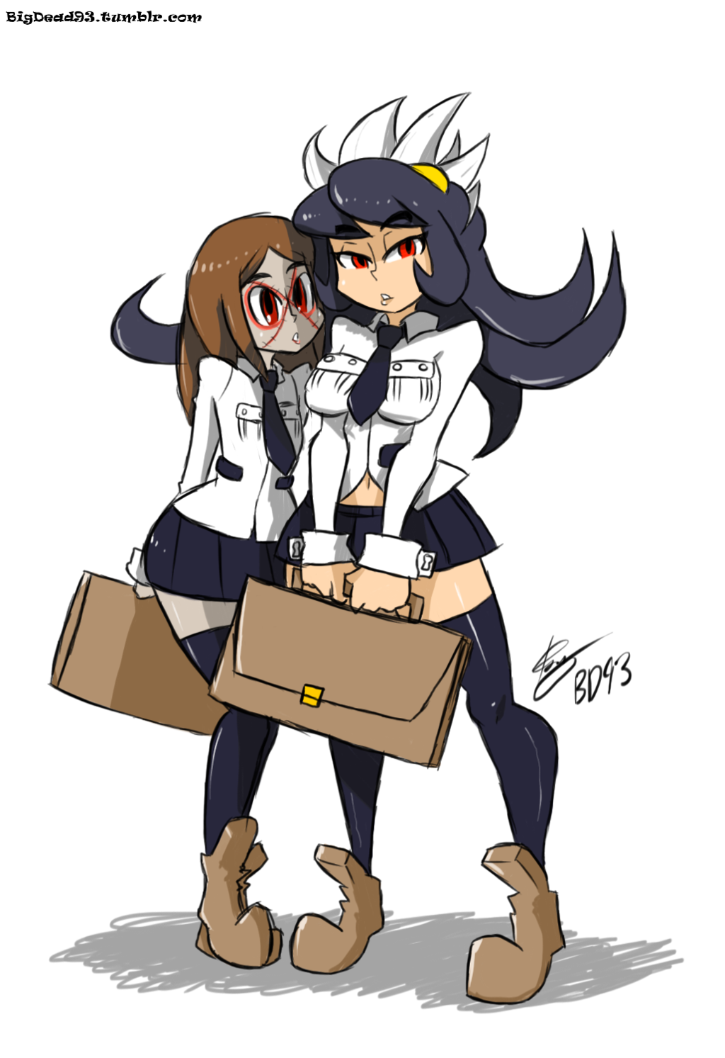 fandoms-females:commssion__filia_and_painwheel_by_bigdead9 ( TMG #3 - Business to