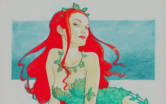 lesbianpoisonivy:poison ivy by joshua middleton