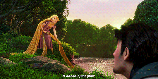 animations-daily:Her hair glows. I didn’t see that coming. The hair actually glows.