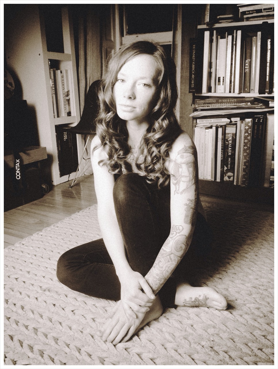 creativerehab:  Hattie tonight.  Last night late night shooting &lt;3