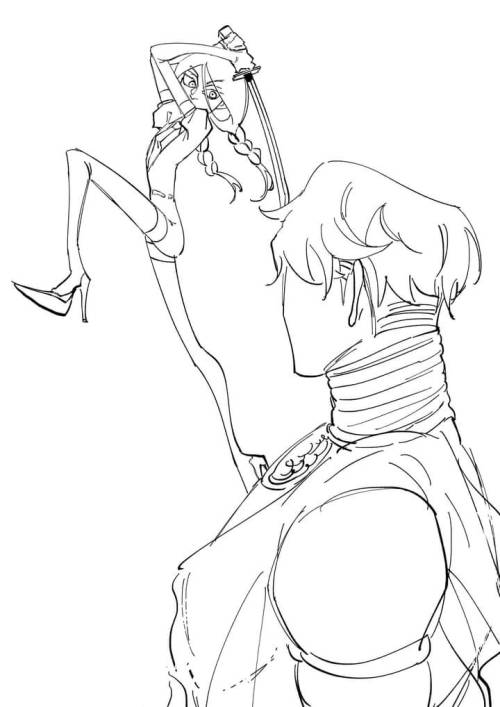 My Ocs In HNK Au. Again.