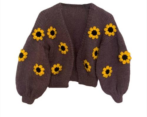 grandmacottage:Hand-knit Oversized Cardigans by themothermaker