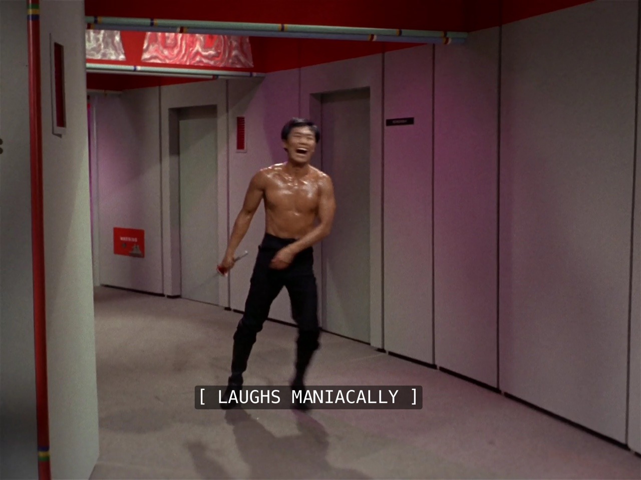 Darkrainbow13 George Takei Was So Excited To Do This Shirtless Episode