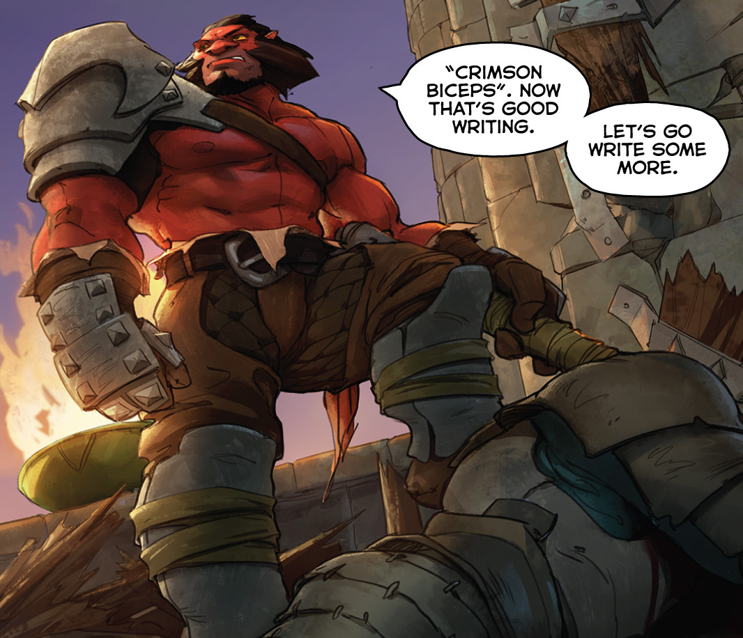 apebit:  Crimson biceps. - (Source: The Last Castle) 