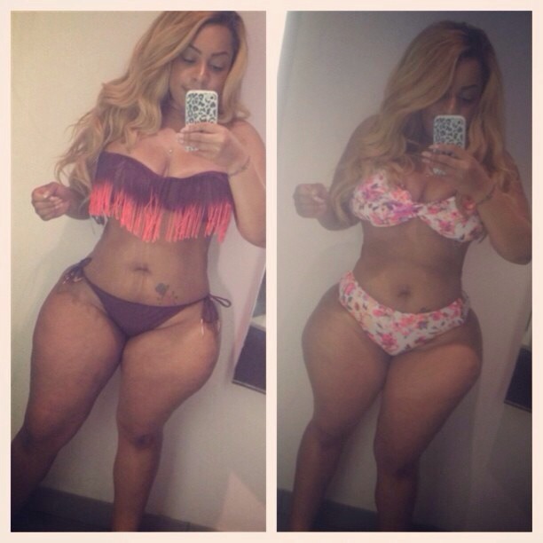pearhub:  !#wide hips #thick #booty #selfie #thong