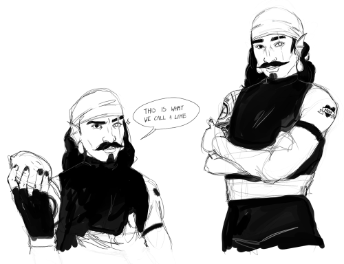 cabramso:My Argo design involves him wearing sleeveless black mock necks from forever 21 because I w