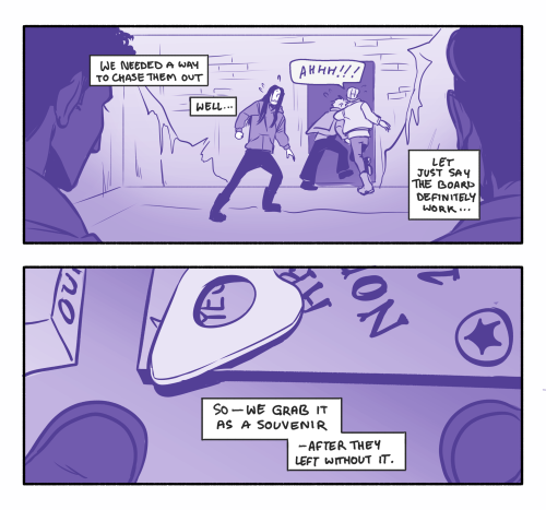 A Comic About That One Ouija Board They Have Underneath All Their Clue Boards.