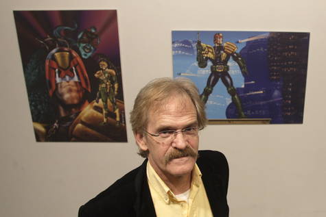 spaceintruderdetector:Carlos Ezquerra 1947-2018 Creator of Strontium Dog and Judge Dredd died today.