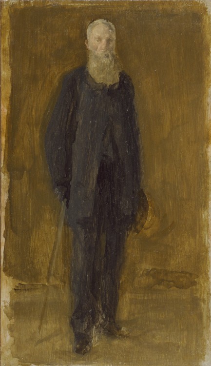 Portrait of George A. LucasJames McNeill Whistler (American; 1834–1903)1886Oil on panel The Walters 