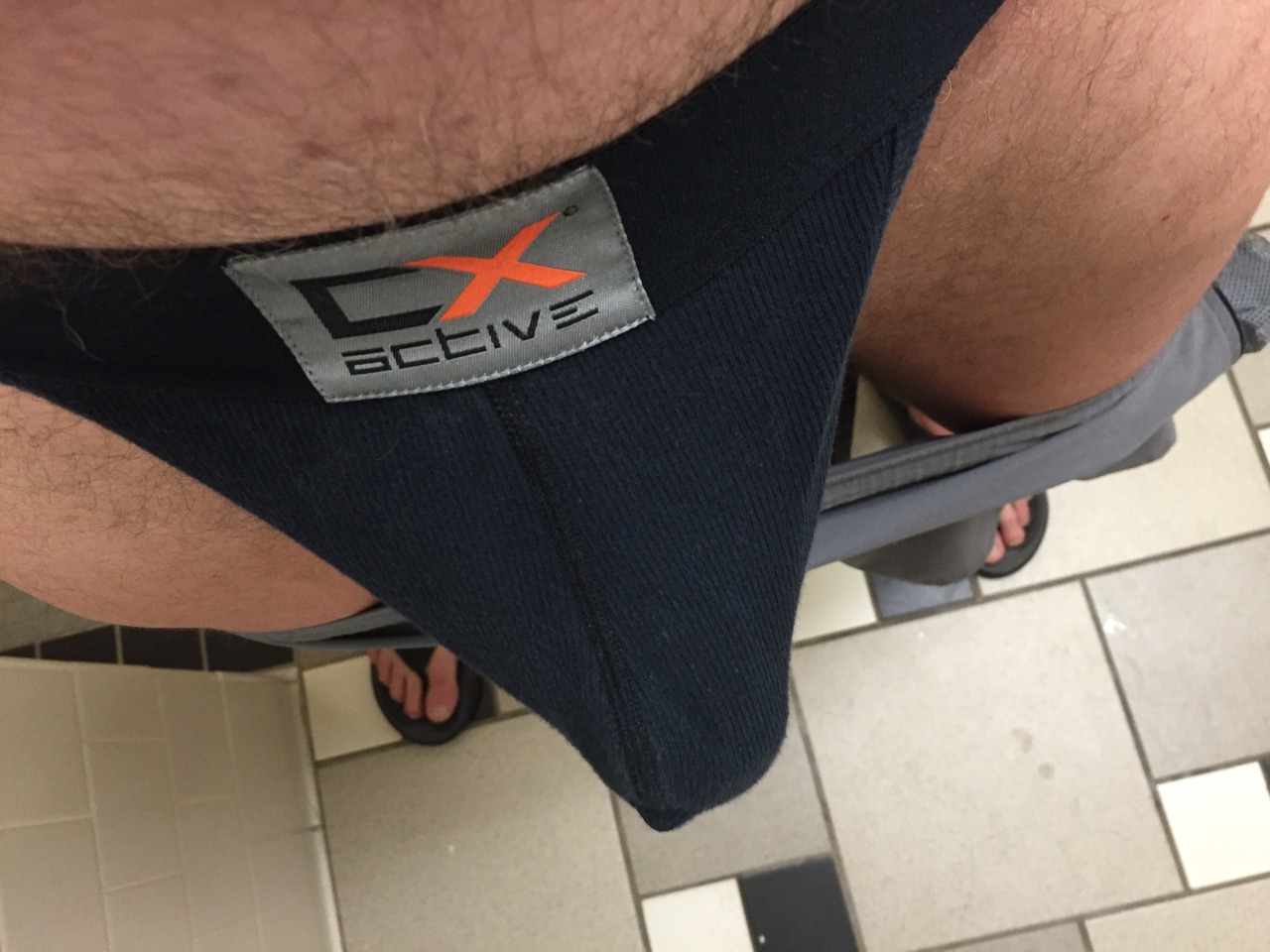 stmax51:  Sweaty jock coming off after the workout. Time to get my ass into the shower