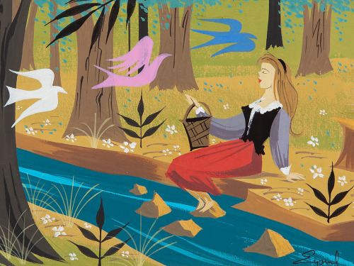 Visual Development For Sleeping Beauty (1959) By Eyvind Earle