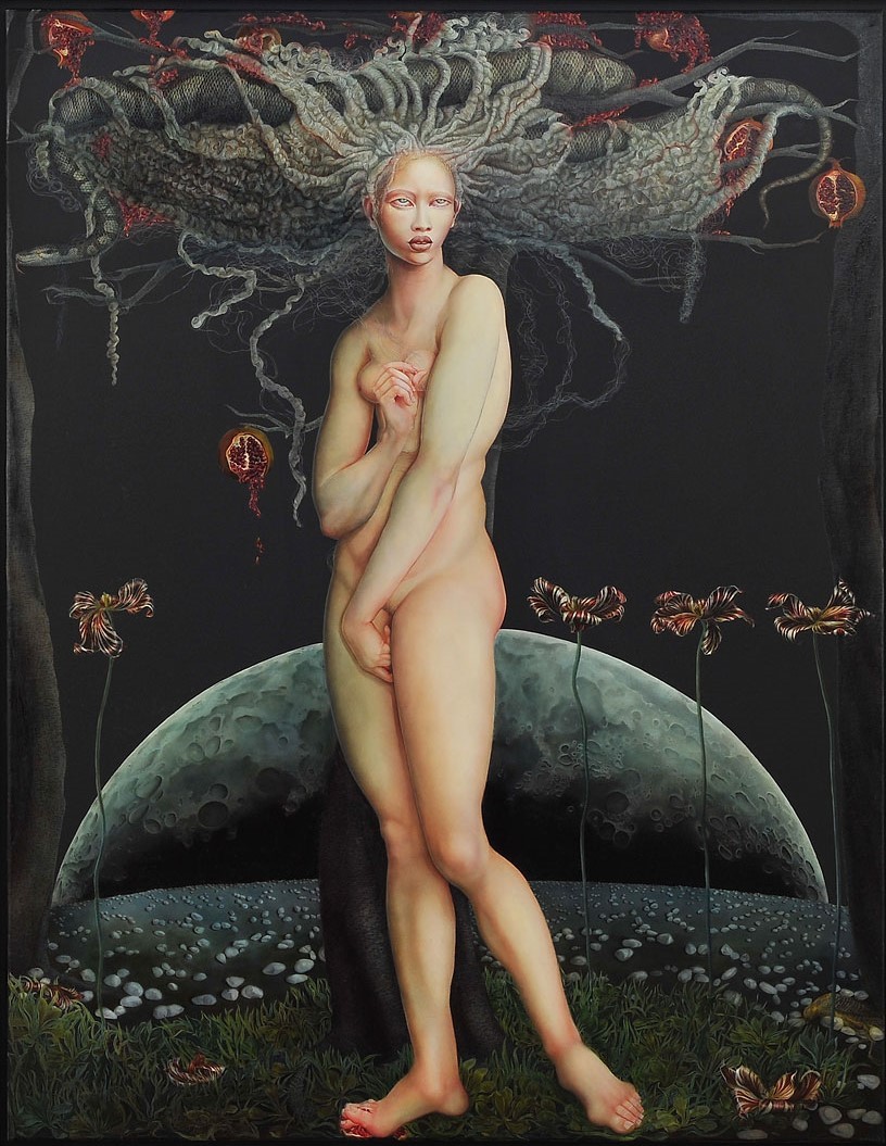 Joanna Chrobak — Lilith (oil on canvas, 2020)