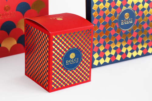 ROKO Studio has designed 2/3 Dolci&rsquo;s Christmas collection of gourmet gifts inspired by tra