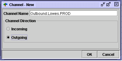 EXTOL Secure (ESX) creation of outbound channel