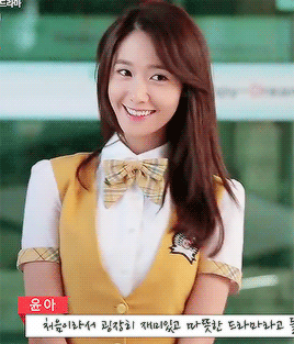 seohyuna:  yoona   ☆  behind the scenes: because it’s the first time 