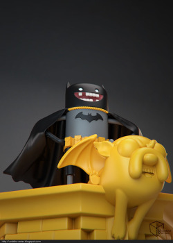 jonjonathanjon:  albotas:  REALISTIC ‘ADVENTURE TIME&rsquo; X &rsquo;BATMAN&rsquo; MASHUP ART What time is it? BAT-VENTURE TIME! Read More  i would buy all of these if these were real 