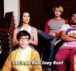 mollsking:#RUN JOEY RUN IS THE BEST THING THIS SHOW HAS EVER DONE