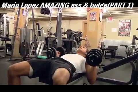 lamarworld:  Mario Lopez showing off that AMAZING ass and bulge of his(PART 1)