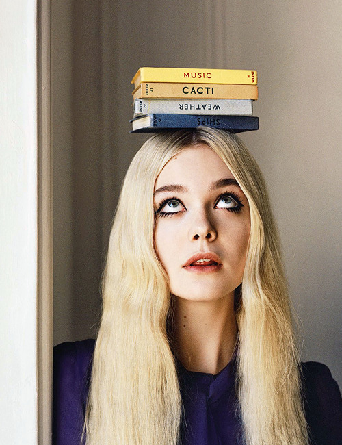 anthonymackies:  Elle Fanning photographed by Angelo Pennetta for Vogue UK (June,