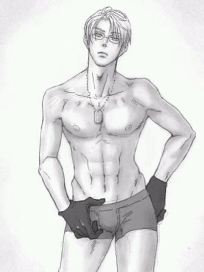vodkaliciousunflower:  Rus-Ame my hot OTP &lt;3 