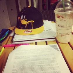 #Starbuck #study #cap #bored #funnycap #likethat