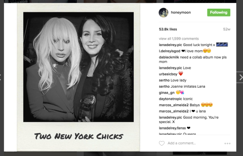 gagadelrey:she posted her own laga edit !? 