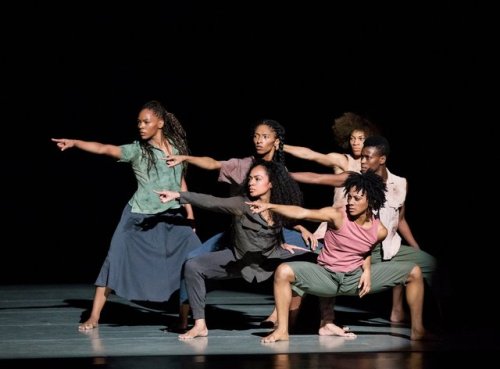 dancersofcolor: Members of Alvin Ailey American Dance Theater in Jawole Willa Jo Zollar’s “Shelter” 