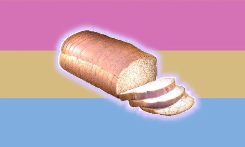 I Drew A Pride Flag For My Pansexual Friend Who Really Likes Bread.. But It Looks More Like A Cult Flag.