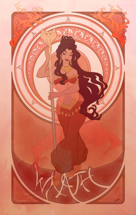 deanwinchesterjournal: princessesfanarts:  Patricia Lestari  wonderrobbie