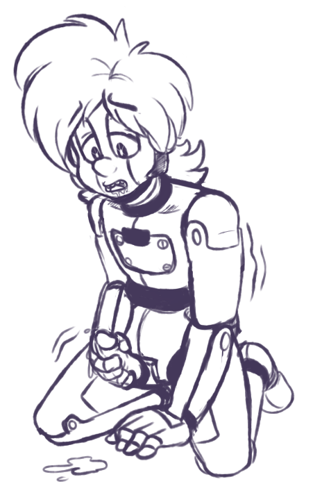 how does robot even have cum