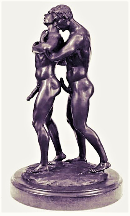 The male form in bronze the award for best erection mmmm. Maybe it will replace the Ocsar award