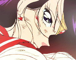 bluetiefling:  Favorite Sailor Moon Scenes → Rei’s Goodbye to Usagi in Season