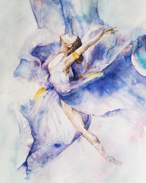 culturenlifestyle:Ballet Watercolor Illustrations by Yulia ShevchenkoRussian artist Yulia Shevchenko